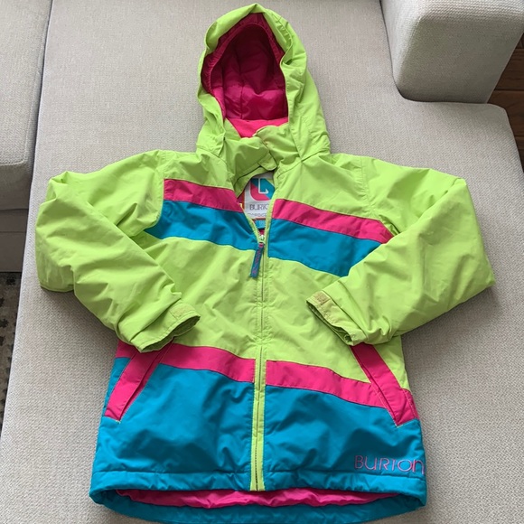 Burton Other - Burton Hart Dryride Girls Waterproof Snowboard Ski Jacket Size M 10/12